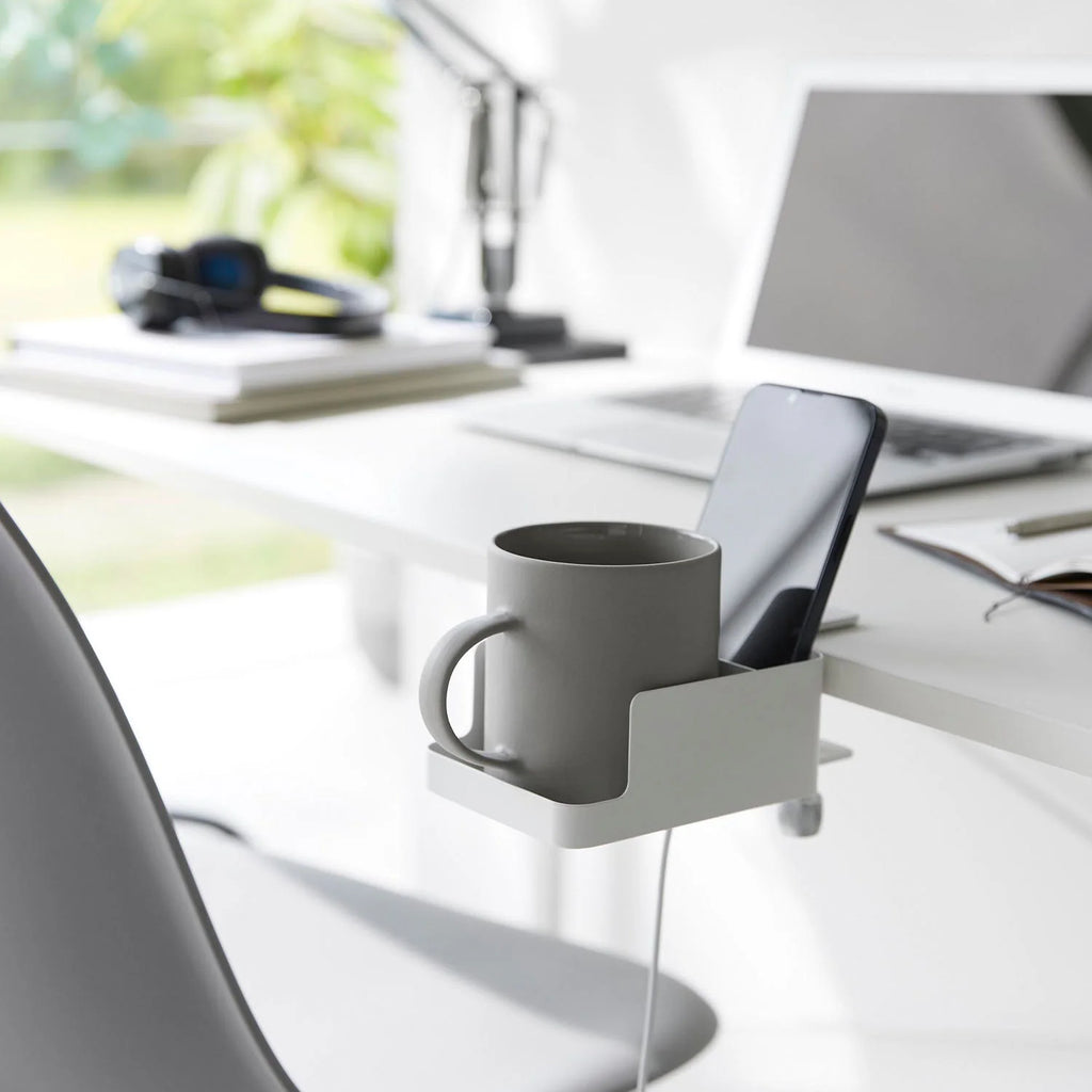 Tableside Smartphone & Cup Holder Tower