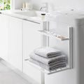 Magnet Foldable Washing Machine Side Shelf 2-Tier Tower