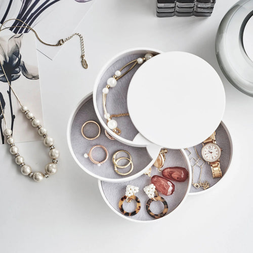 4-Tier Accessory Tray Tower