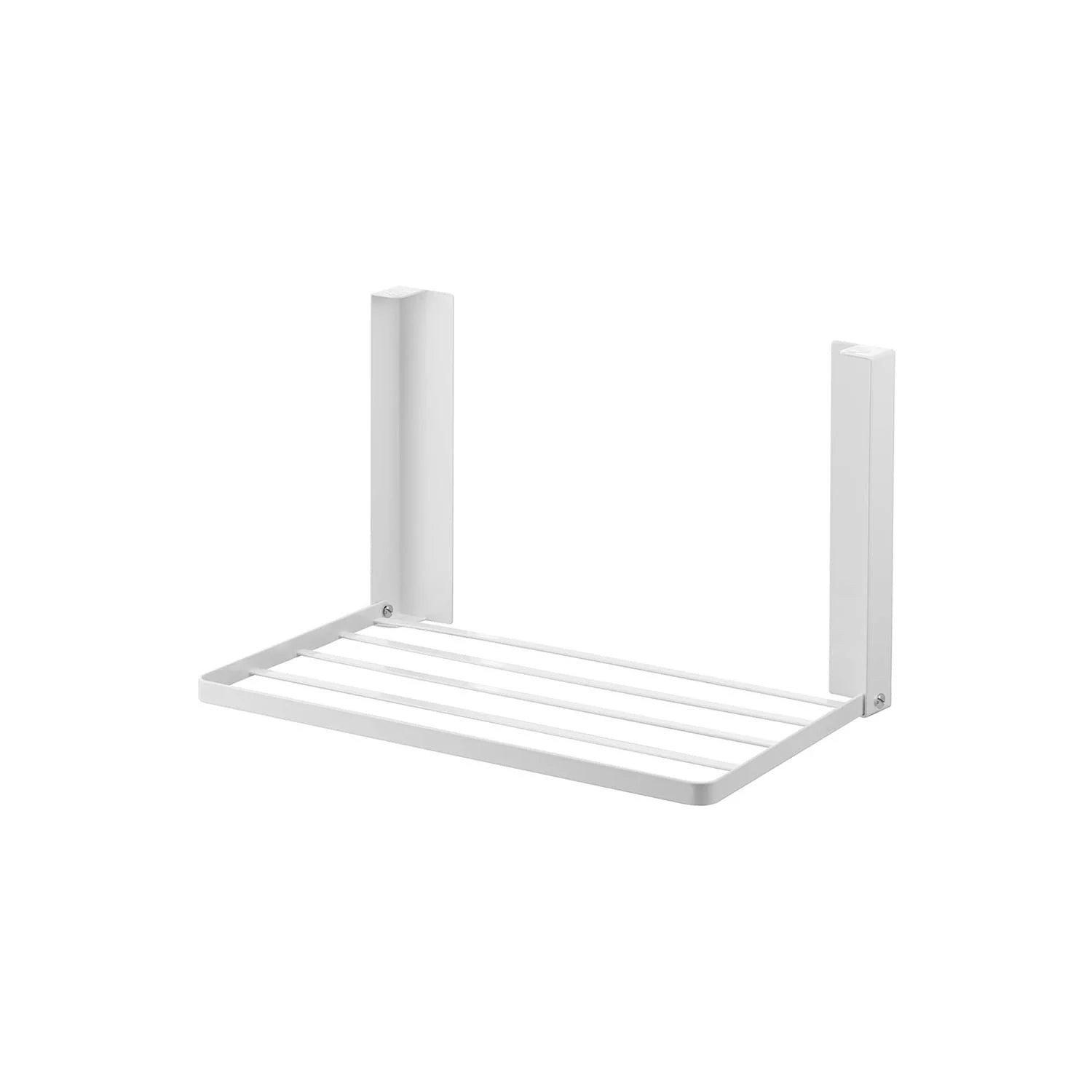 Magnet folding washing machine side shelf tower