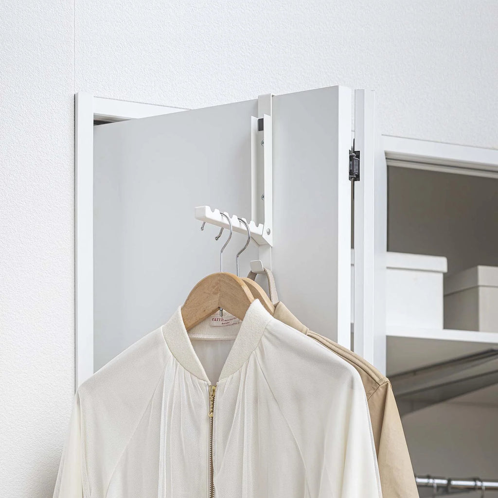Folding door hanger tower