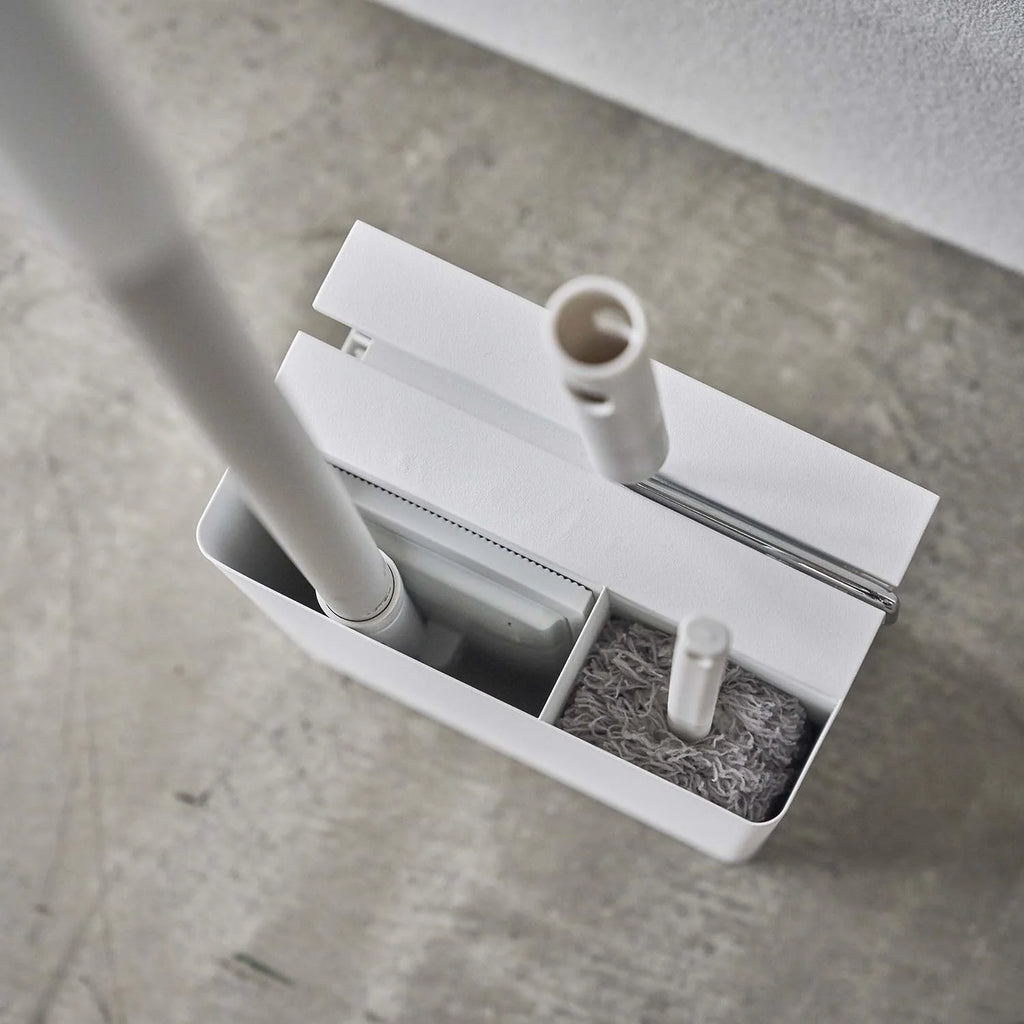Cleaning tool storage stand tower