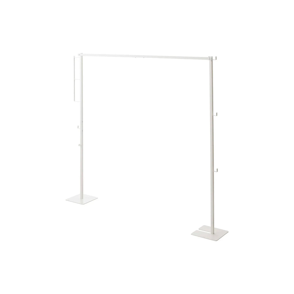 Foldable indoor clothes drying tower