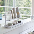 Wide bottle drying rack tower