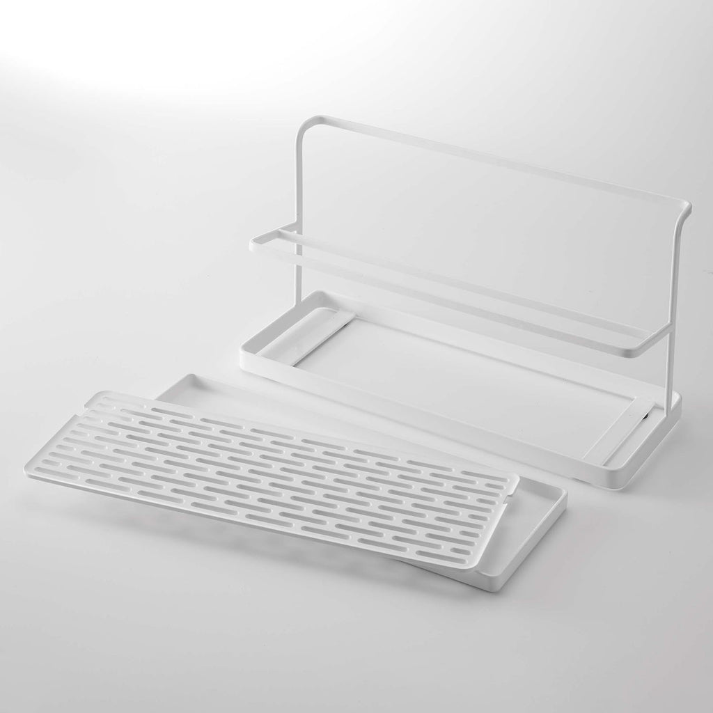Wide bottle drying rack tower