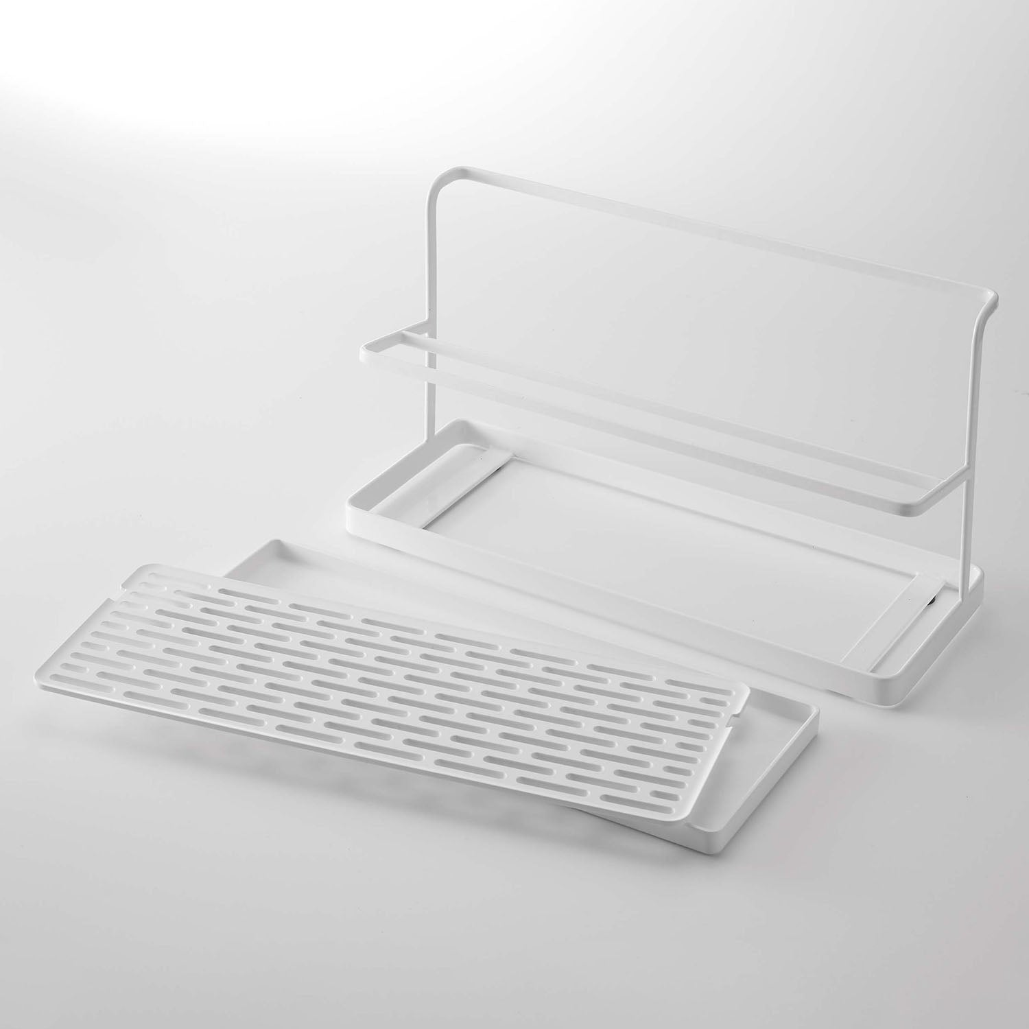 Wide bottle drying rack tower